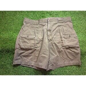 Cabela’s Cargo Shorts Men’s 44 Olive Green Utility Hiking Outdoor Cotton